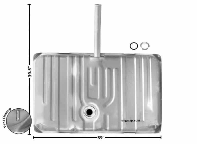 Fuel Tank: 71-72 GTO- LeMans